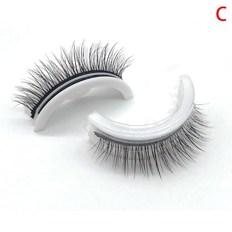 Glueless Self-Adhesive Reusable Eyelashes - beumoonshop