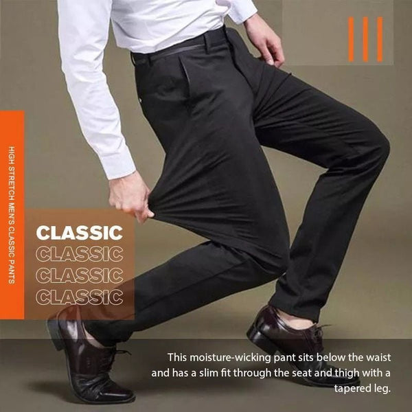 High Stretch Men's Classic Pants - beumoonshop