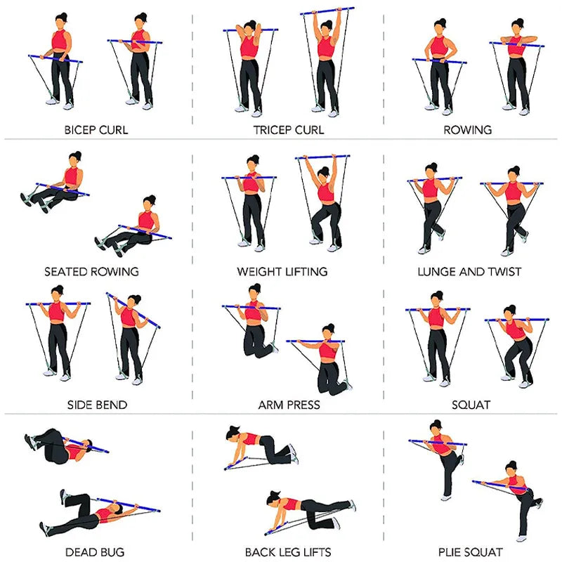 FlexiStrength Pilates Power Bar