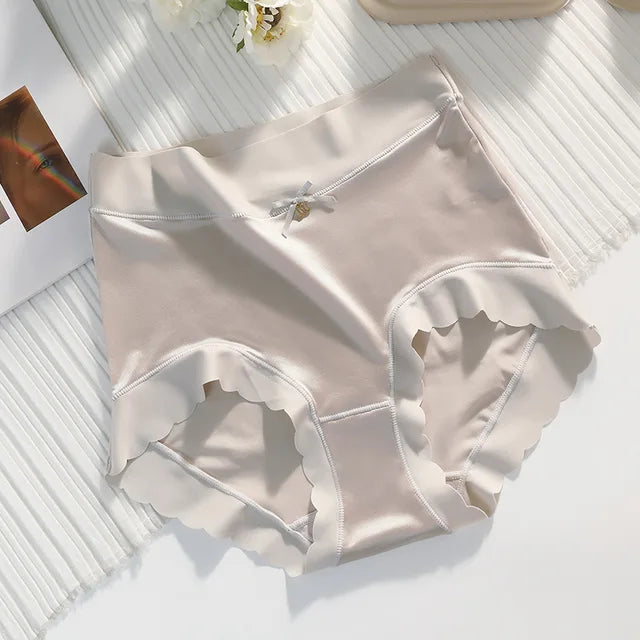 ( 1 + 1 Free) Seamless Comfort Mid-Waist Panties