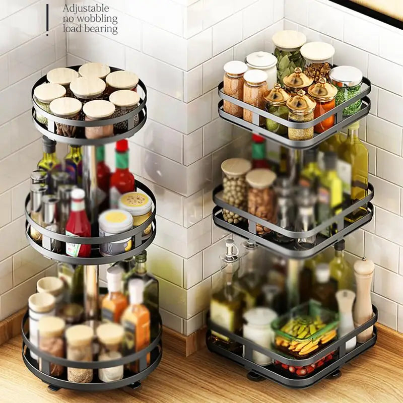 SpiceTwirl Kitchen Shelf Master