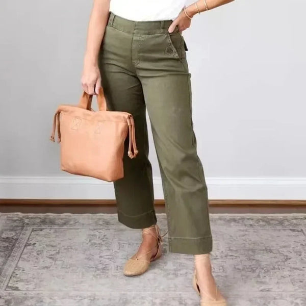 Elegance Wide-Leg Trousers