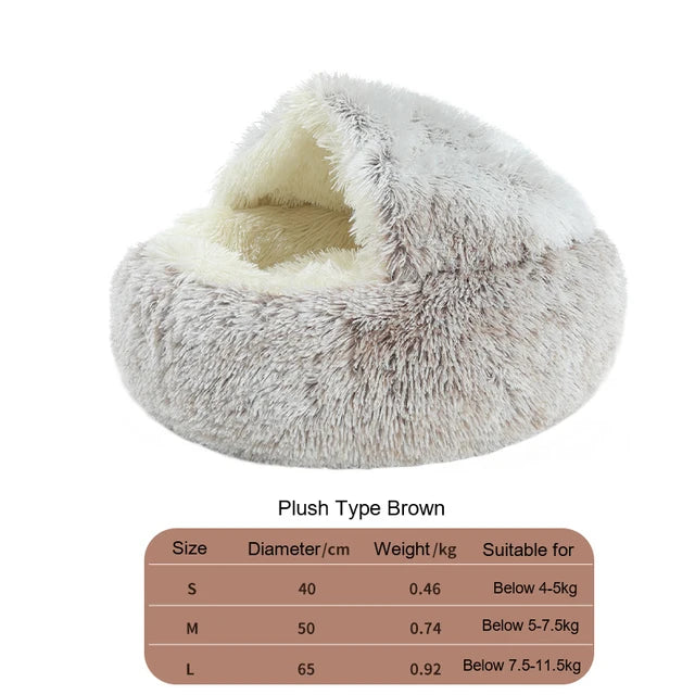 Snuggle Haven Plush Pet Oasis