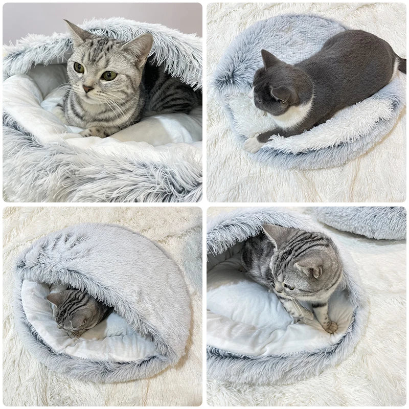 Snuggle Haven Plush Pet Oasis