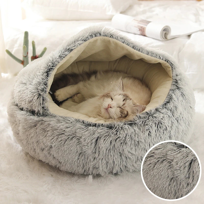 Snuggle Haven Plush Pet Oasis