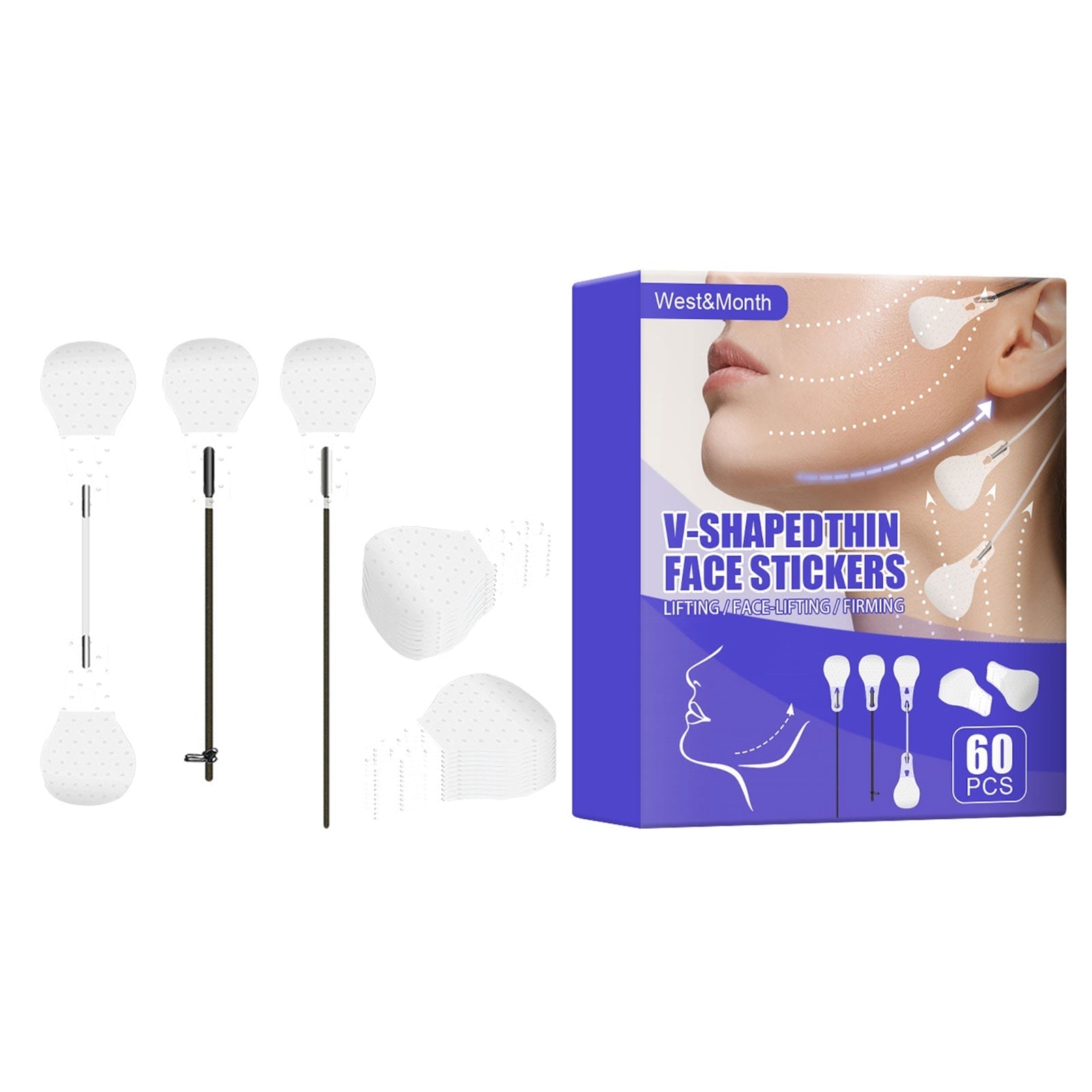 Invisible Face Stickers - 60pcs – Nimebrand