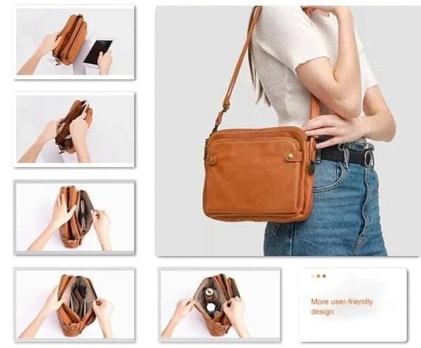 Leather Shoulder Bag - beumoonshop