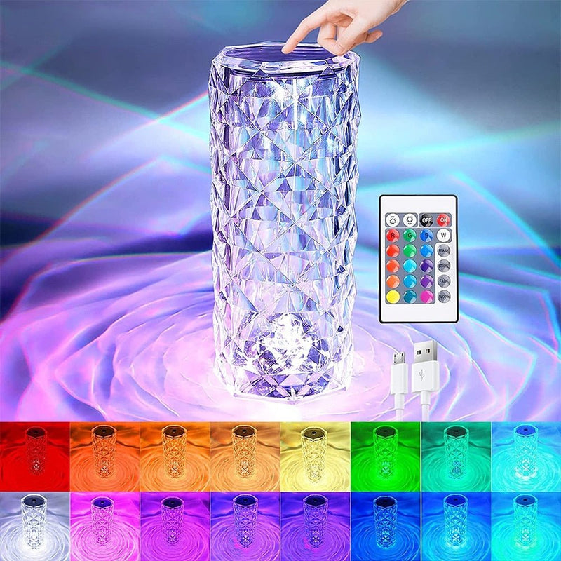 LED Crystal Table Lamp - beumoonshop