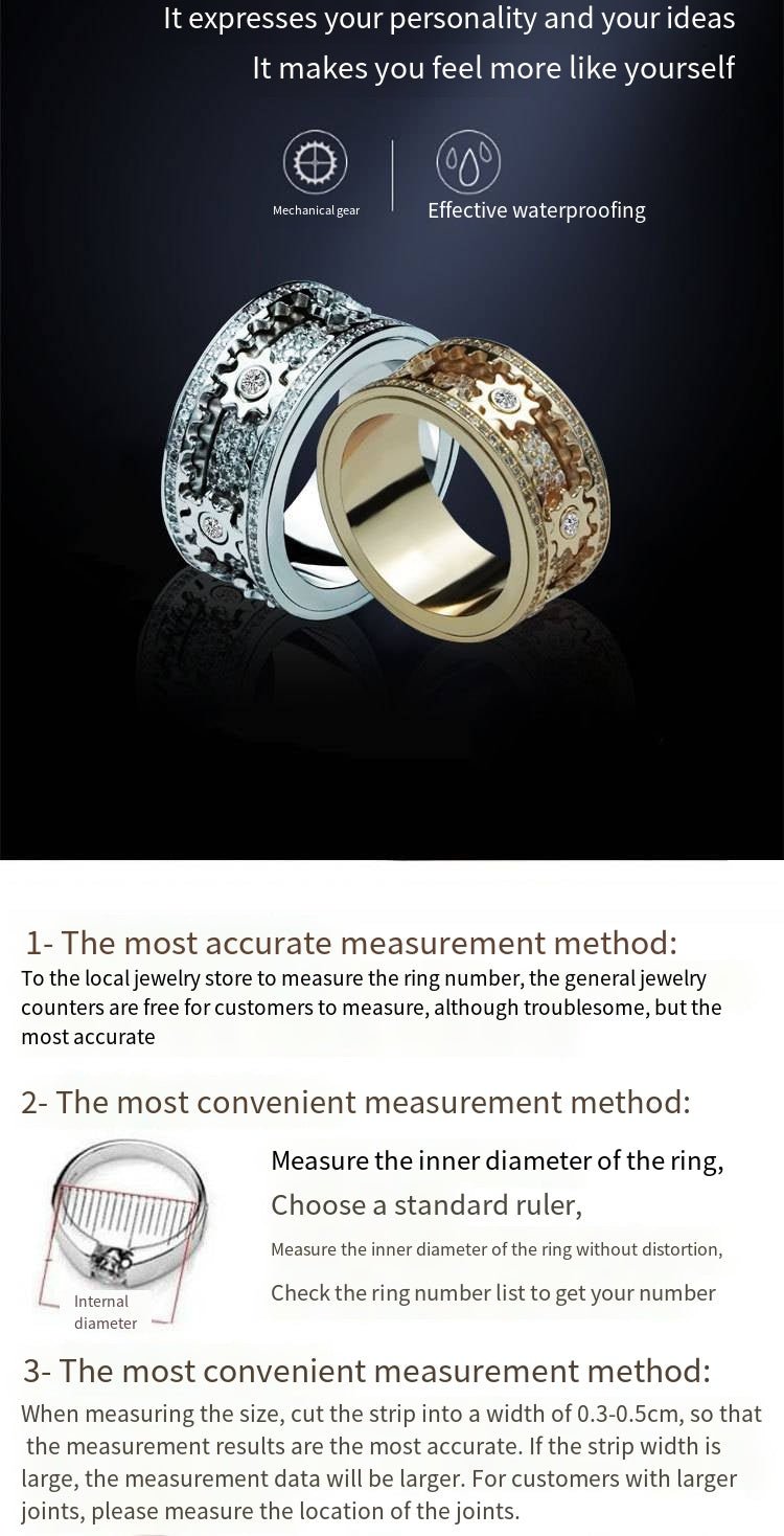 Lucky Turn Zircon Ring - beumoonshop