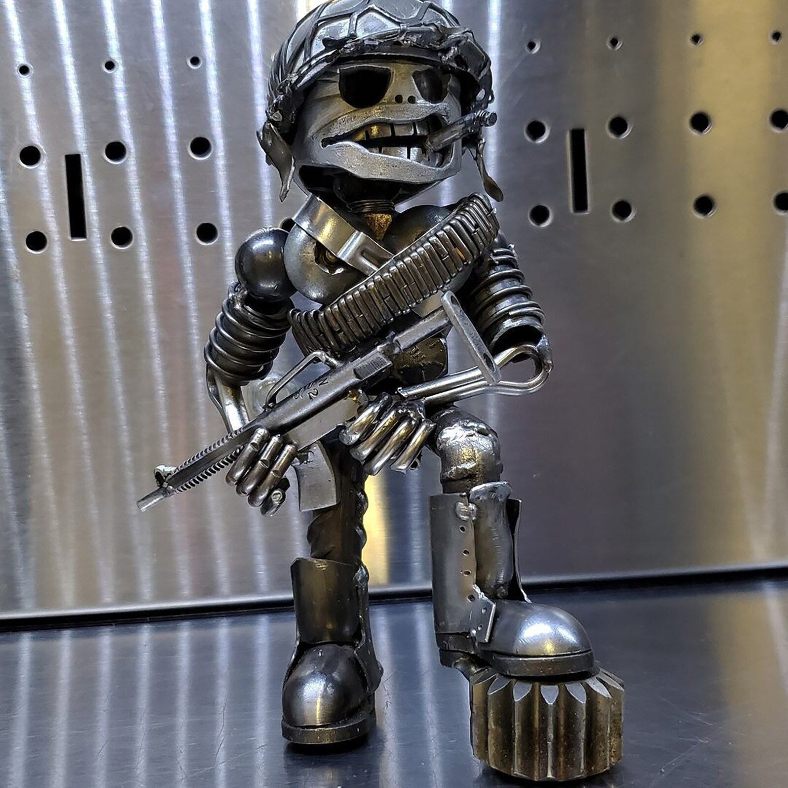 Skeleton Soldier Rig Mini Classic Skeleton Soldiers Figurines Models – Nimebrand