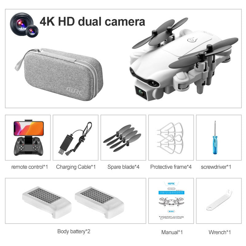 Mini Drone V9 RC- 4k Dual Camera HD – Nimebrand