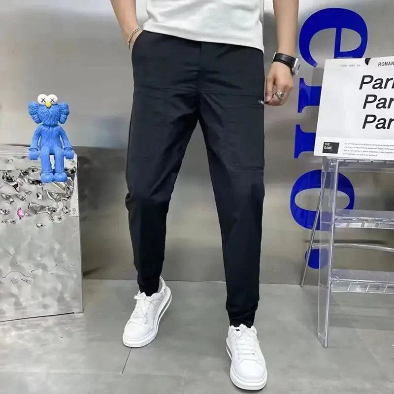 Multi-Pocket Casual Pants - beumoonshop