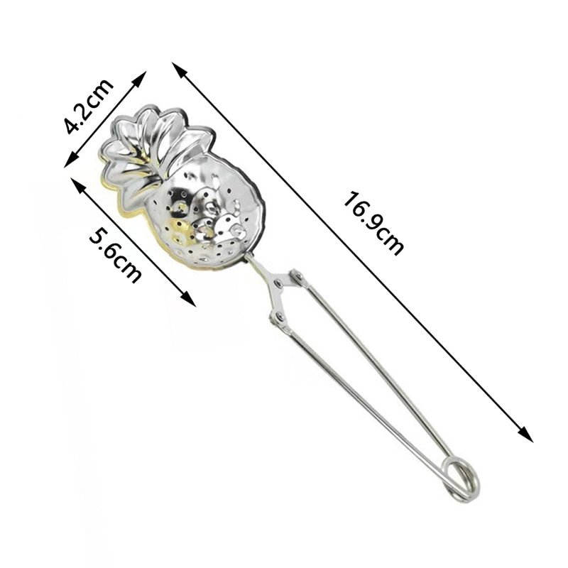 Stainless Steel Long-Handle Tea Filter - beumoonshop
