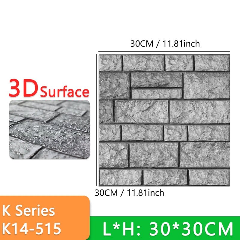 Stick-On 3D Wall Tiles - beumoonshop