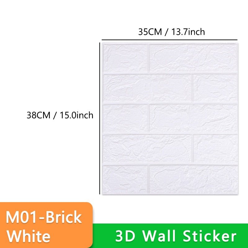 Stick-On 3D Wall Tiles - beumoonshop