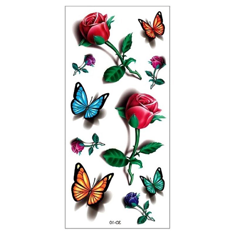 Temporary Tattoos 3D Waterproof - beumoonshop