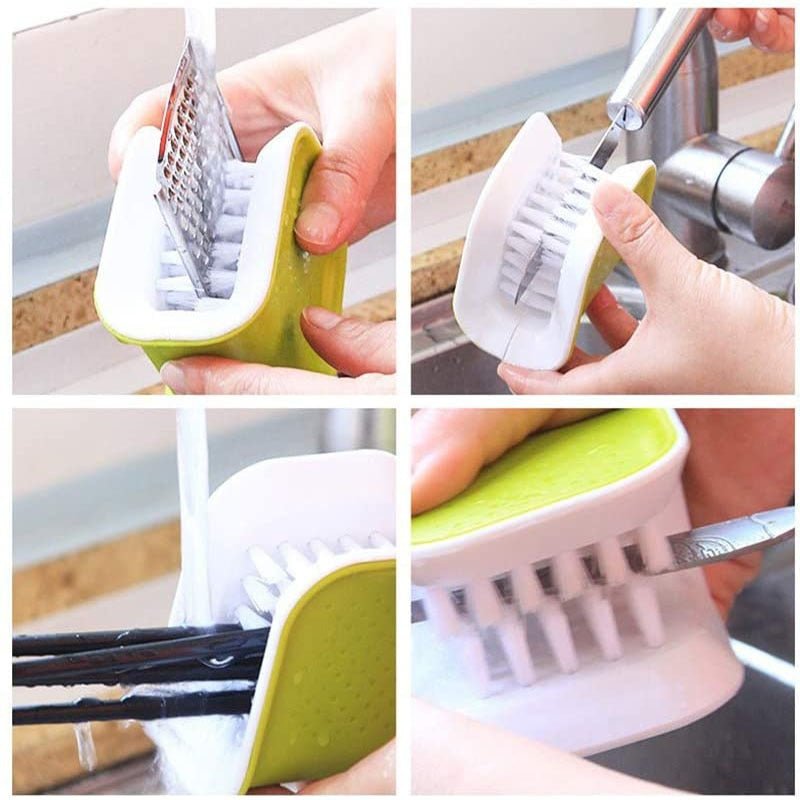 U-Shaped Knife and Cutlery Cleaner Brush - beumoonshop