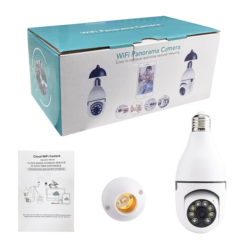 Wifi Light Bulb Camera Security Camera – Nimebrand